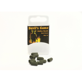 Buffer Beads - Matt Green 25 mm